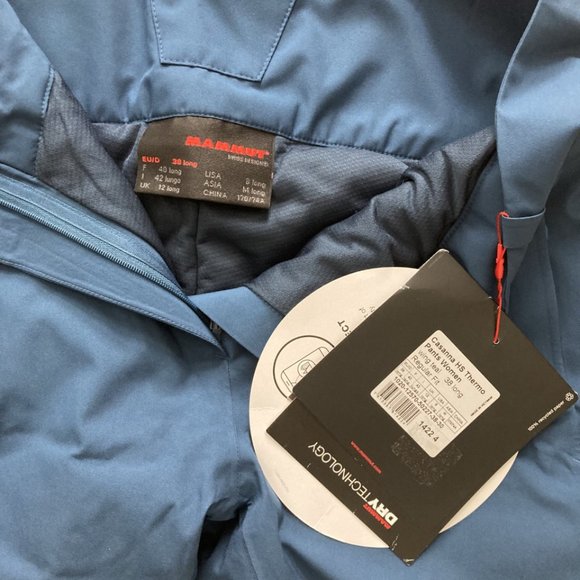 Mammut Casanna HS Thermo Ski Pants - Women - NWT - Picture 7 of 8